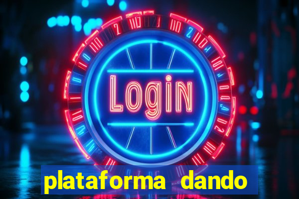 plataforma dando bonus de cadastro